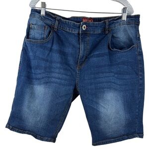 Men's WestAce Denim Casual Shorts Size 40W x 10L